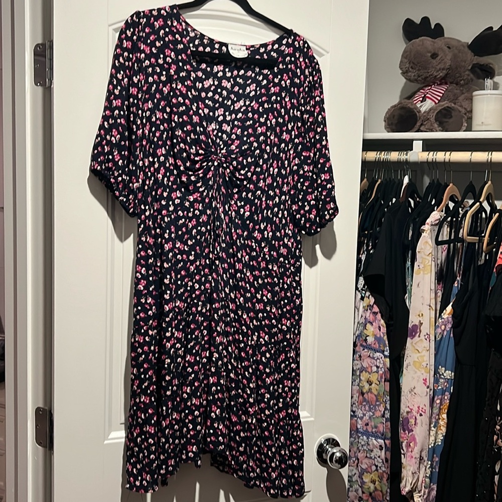 Arula floral dress -A